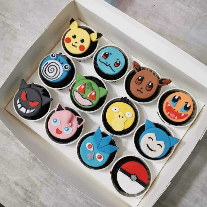 Nanatang Baking Studio Pokemon Cupcakes Set-1
