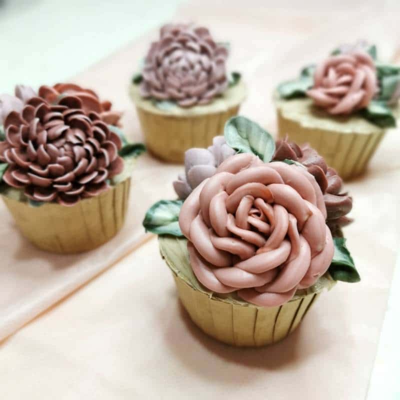 Serena_s Yuzu choco floral cupcake(3)