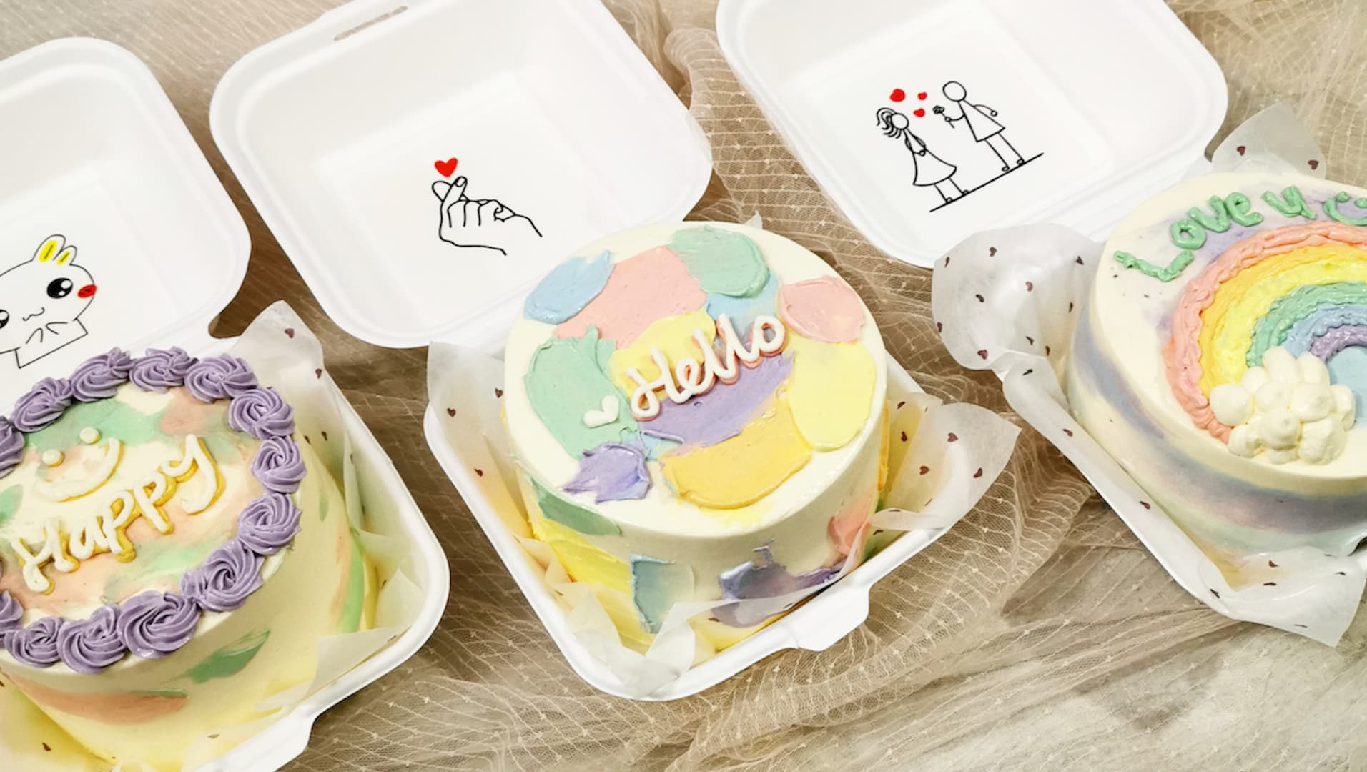 Korean Lunch Box Cake Recipe 
