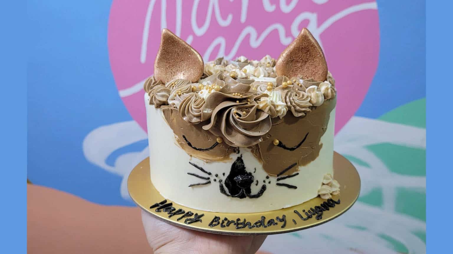 Meow Meow Cake - Fondant X Buttercream Cake – Nanatang