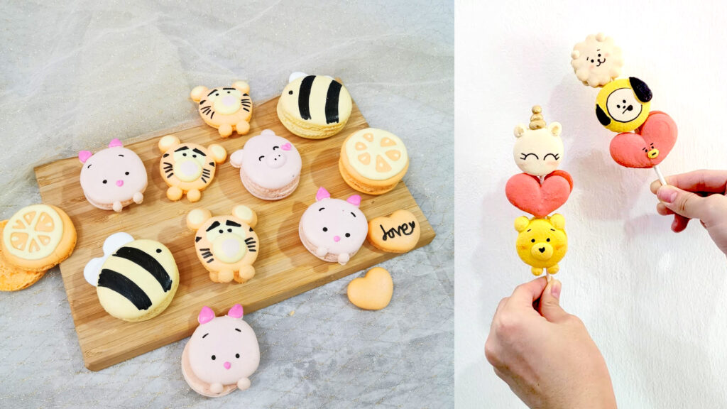 4-in-1 Character Macarons (Basic level)